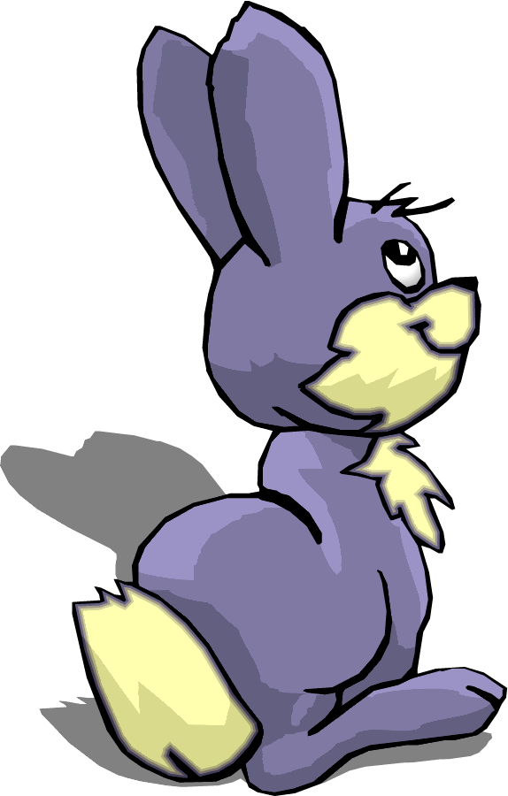 easter bunny cartoon face. ﾂｷ Cartoon Easter Bunny