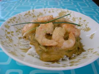 masaman curry shrimp