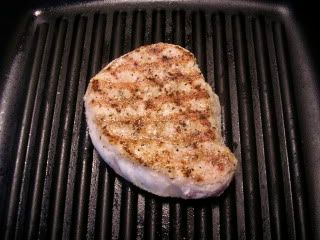 grill pork chop