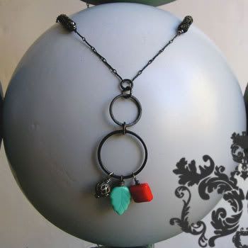 double ring necklace