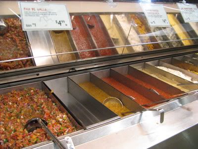 salsa bar