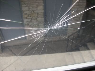 broken window