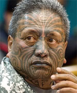 Albumwash Forum - View Single Post - Maori Facial Tatoo's.