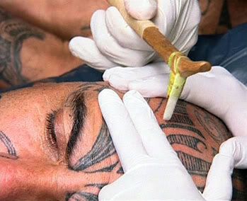 Albumwash Forum - View Single Post - Maori Facial Tatoo's.