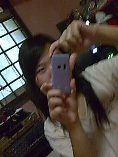 iris taking photo of miie ..