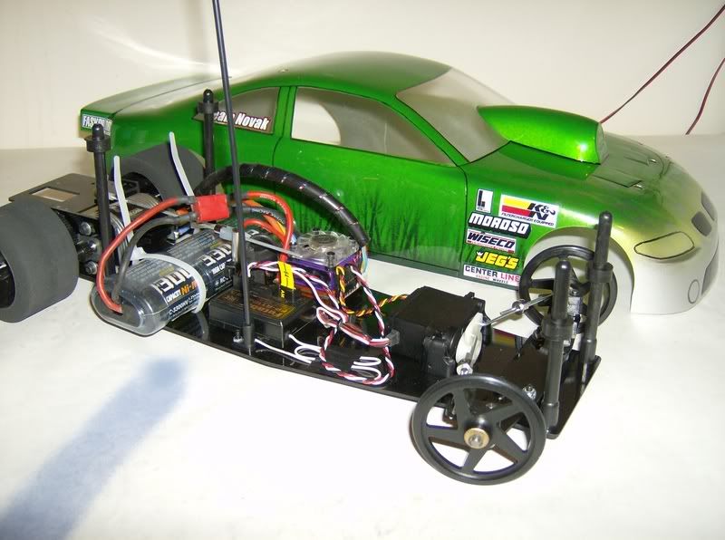 rj speed drag car