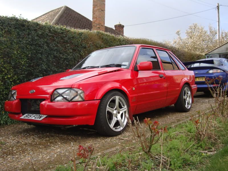  to a 5 door fiesta and its the same process as with the escort there 