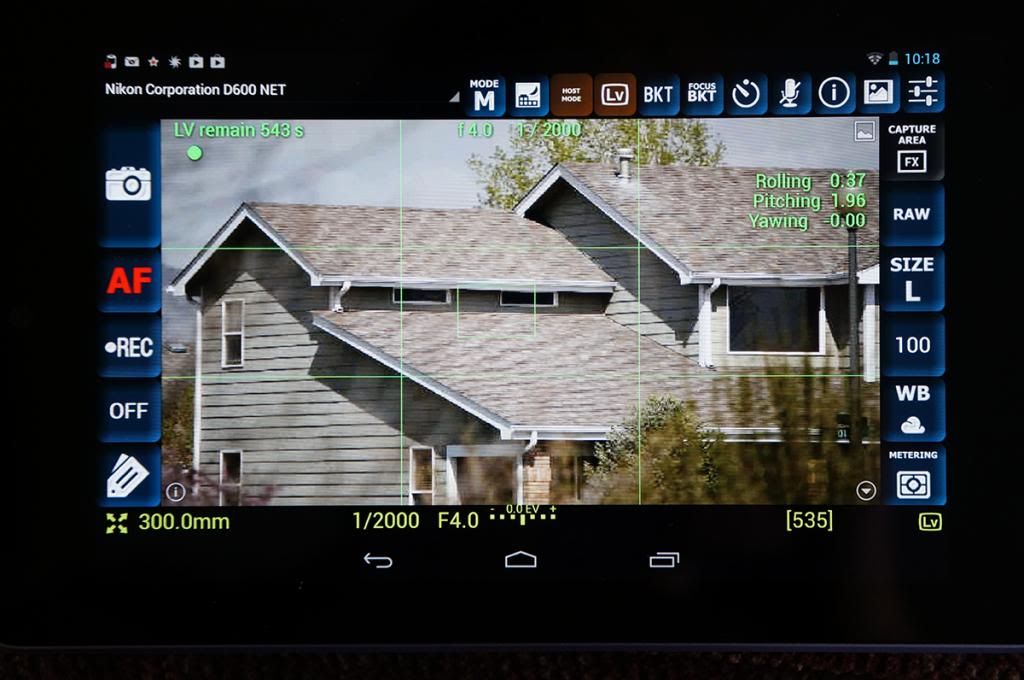D600 + WU1b + DSLR Dashboard = AWESOME!! Nikon FX SLR (DF, D1D5