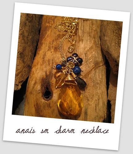 Anais small charm necklace