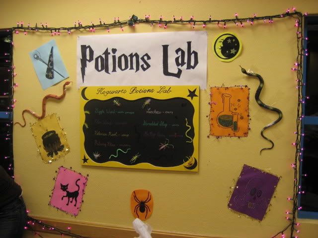 Harry Potter 7 Potions Lab decorative sign