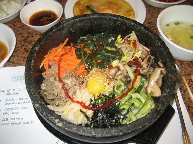 bibimbop veggie rice bowl