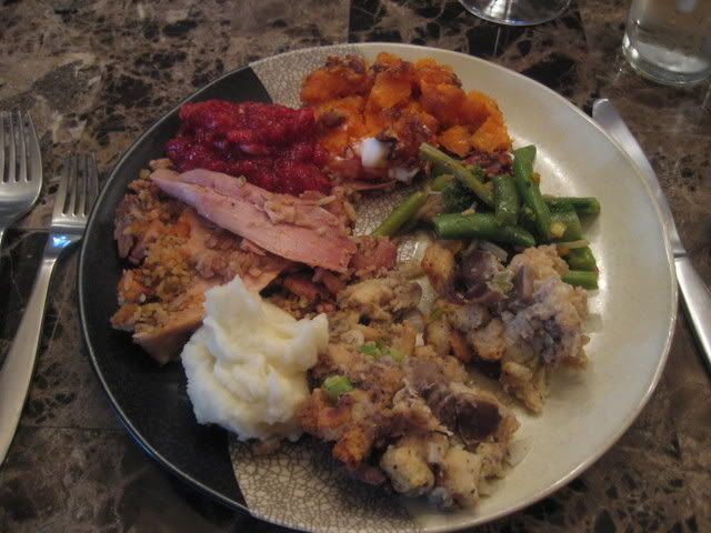 My thanksgiving meal