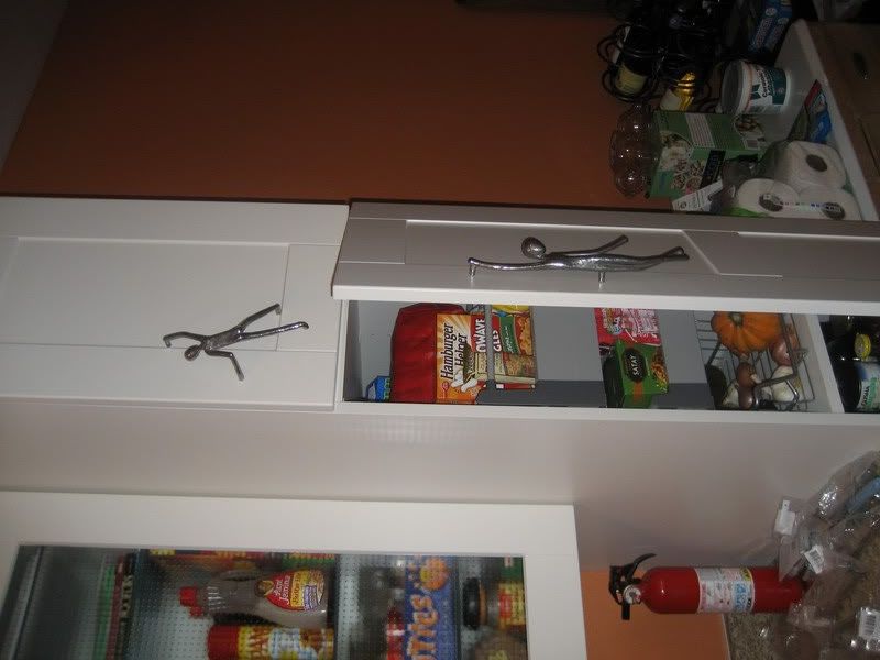 open pantry door