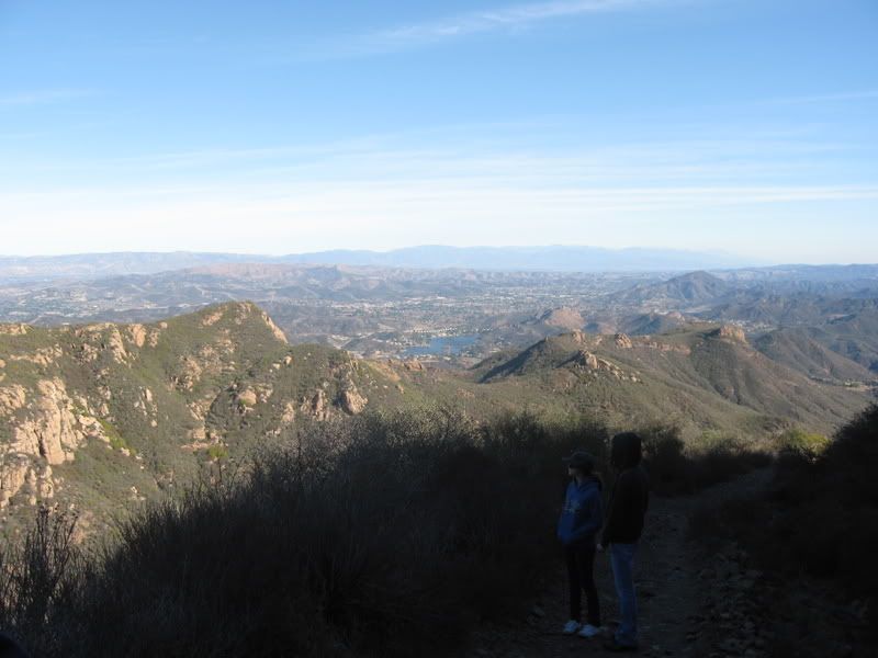 View of Lake Sherwood from Mt. Boney