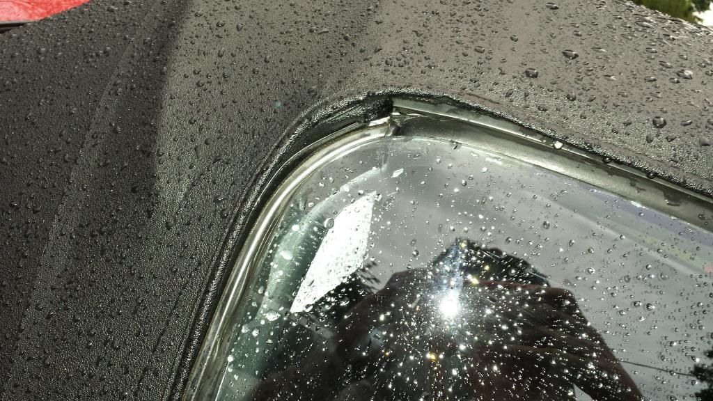 Window seal leak