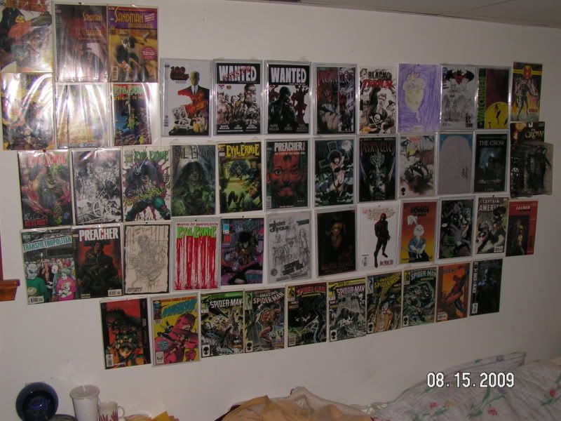 hanging comics on the wall Comic Book Talk Comic Books