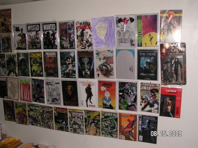hanging comics on the wall Comic Book Talk Comic Books