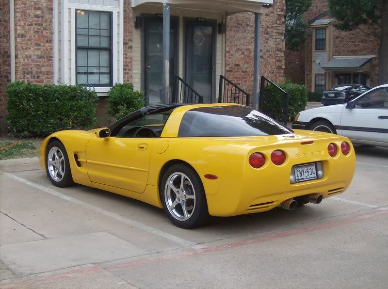 Got the car lowered today! CorvetteForum Chevrolet Corvette Forum Discussion