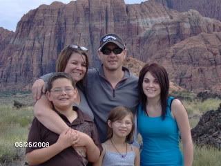 snow canyon family pic