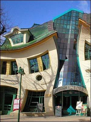 The most photographed building in Poland, the 4,000 square meter house is located in Rezydent shopping center in Sopot, Poland.