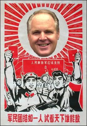 Rush Limbaugh has been nominated for the Nobel peace prize.