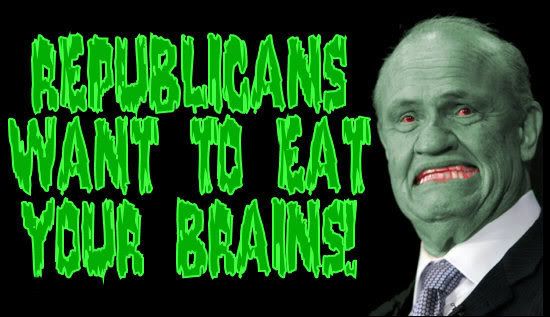 Republicans want to Eat Your Brains!