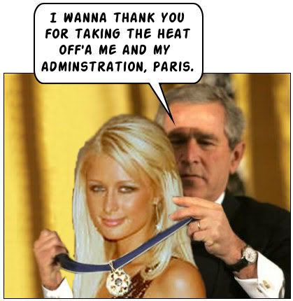 Paris Hilton awarded the Presidential Medal of Freedom