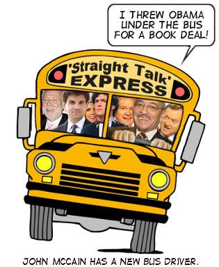 John McCain has a new bus driver - Rev. Wright!