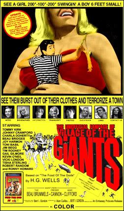 the Mystery Science Theater 3000 version of the classic film, 'Village of the Giants', with Joy Harmon!