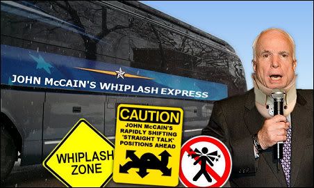 John McCain's Whiplash Express