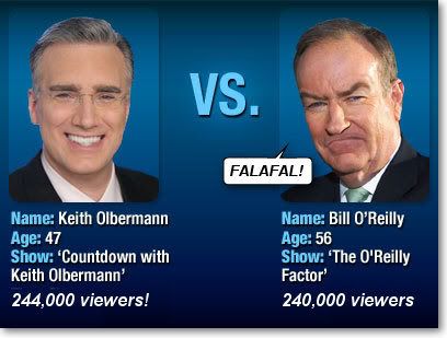 Olbermann Beats O'Reilly!