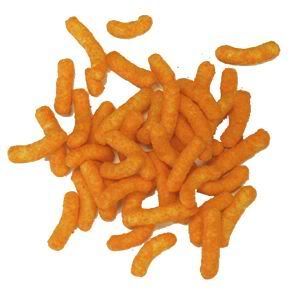 Cheetos contain a mind-altering substance that sedates people into trusting the media - and also turns their fingers orange.