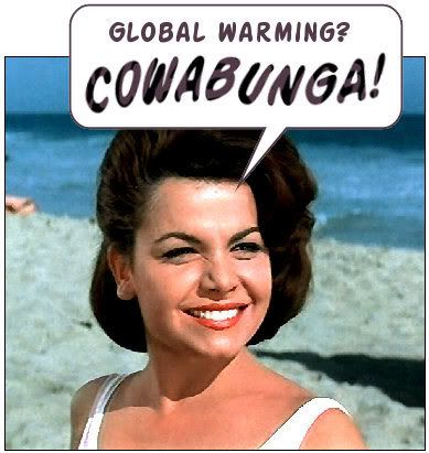 Global warming? COWABUNGA!