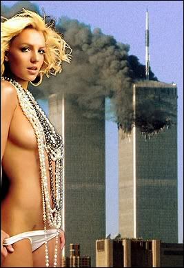 To dispel rumors of inept decisions made by the White House during the months before the tragedy of 911, Britney faked her own death, using as a motive for her apparent self-immolation a recent 