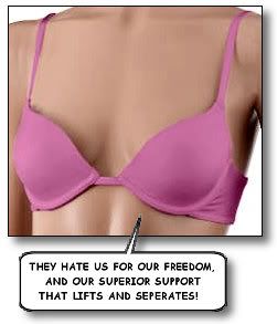 women in bras double