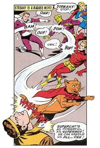 Streaky the Super Cat is a Badass Mofo