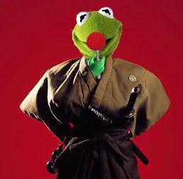 Samurai Frog