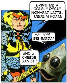 Big Barda and her ROD of MEGA!