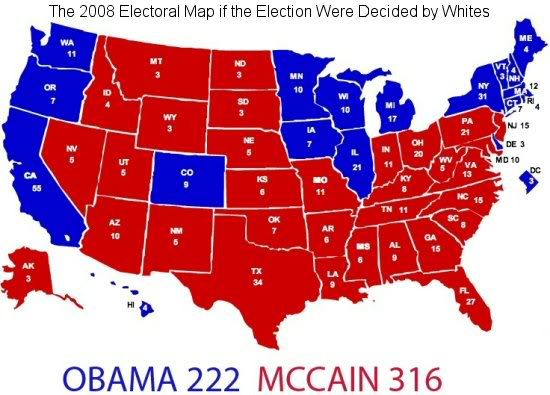 This Is What the 2008 Electoral Map Would Look Like if the Election Were Decided by [Fill In the Blank]