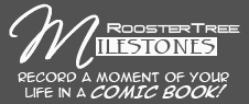 MILESTONES COMICS: Record a moment of your life in a COMIC BOOK!