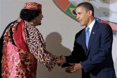 Ghaddafi-Obama