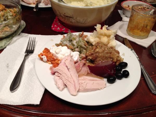 Thanksgiving Turkey Dinner 2012