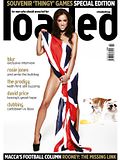 Rosie Jones Kicks Off London Summer Olympics for 'Loaded' Magazine UK