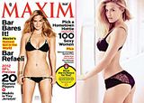 Bar Refaeli Rocks Maxim September 2012 Cover in Luscious Lingerie Shoot