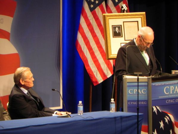 crowd heckled Dick Cheney