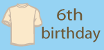 6th Birthday T-shirts