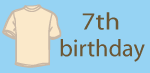 7th Birthday T-shirts