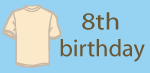 8th Birthday Kids T-shirts