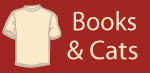 Books And Cat T-shirts And Gifts