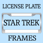 Star Trek License Plate Frames